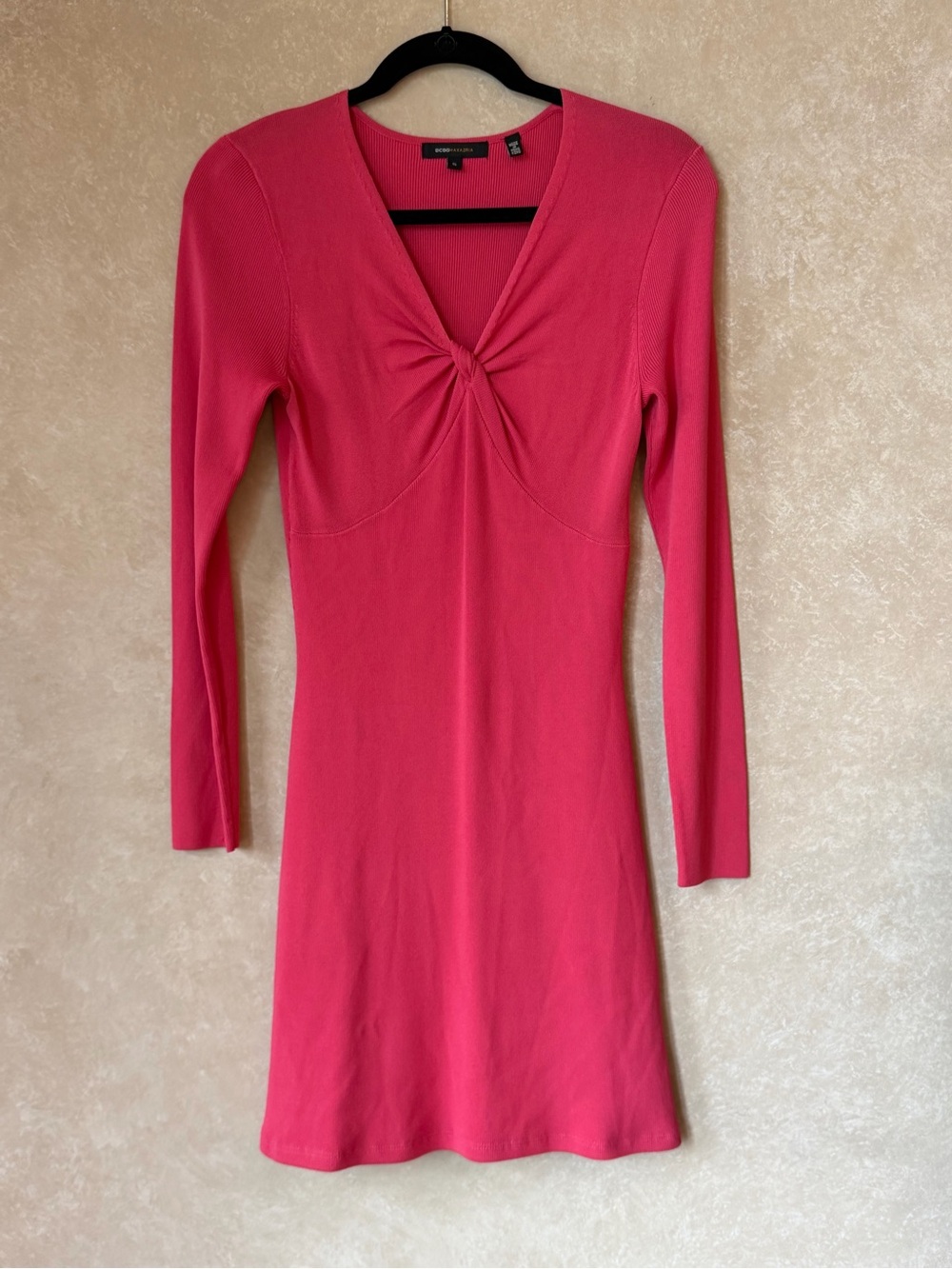Pink Women’s Bcbgmaxazria Long Sleeve Dress